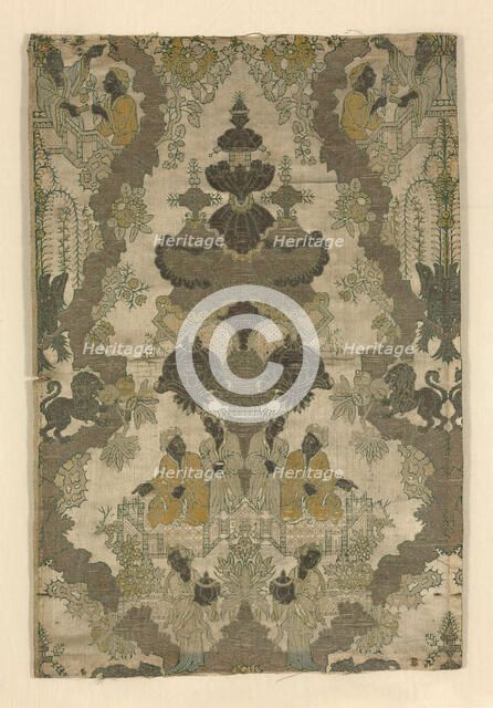 Fragment, France, c. 1708/09. Creator: Unknown.