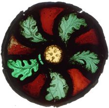 Fragment, French, 14th century. Creator: Unknown