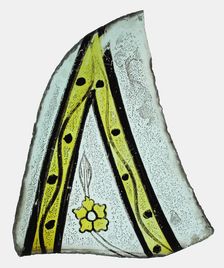 Fragment, French or British, late 14th century. Creator: Unknown