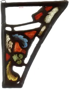 Fragment, French, ca. 1200. Creator: Unknown