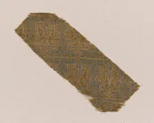 Fragment From the Chasuble of San Valero, Spain, 13th century. Creator: Unknown
