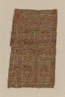 Fragment from the Dalmatic of San Valero, Spain, 13th century. Creator: Unknown