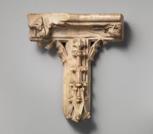 Fragment from the Tomb of John the Fearless and Margaret of Austria, French, ca. 1443-55. Creator: Unknown