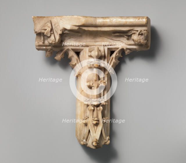 Fragment from the Tomb of John the Fearless and Margaret of Austria, French, ca. 1443-55. Creator: Unknown.