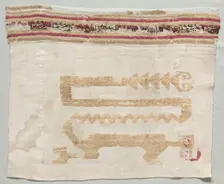 Fragment from a Mantle, c. 1100-1400. Creator: Unknown