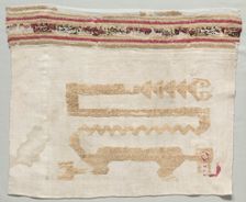 Fragment from a Mantle, c. 1100-1400. Creator: Unknown