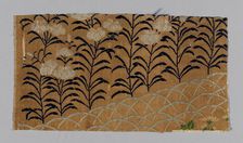 Fragment (From a Noh Costume), Japan, 18th century, late Edo period (1789-1868)/ Meiji period... Creator: Unknown