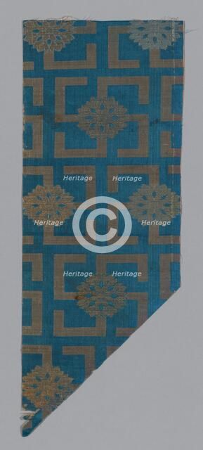 Fragment (From a Noh Costume), Japan, Edo period (1615-1868), 1675/1725. Creator: Unknown.