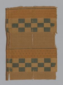 Fragment (From a Noh Costume), Japan, Edo period (1615-1868), 17th century. Creator: Unknown