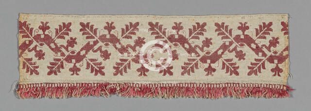 Fragment (From a Border), Italy, 17th century. Creator: Unknown.