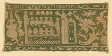 Fragment (From a Border), Italy, 1575/1625. Creator: Unknown