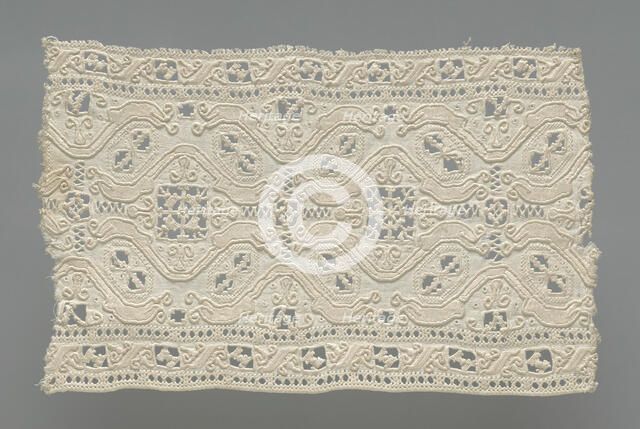 Fragment (From a Border), Italy, 1601/50. Creator: Unknown.