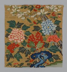 Fragment (From a Chair Panel (K’assu), China, Qing dynasty (1644-1911), 1654/1772. Creator: Unknown