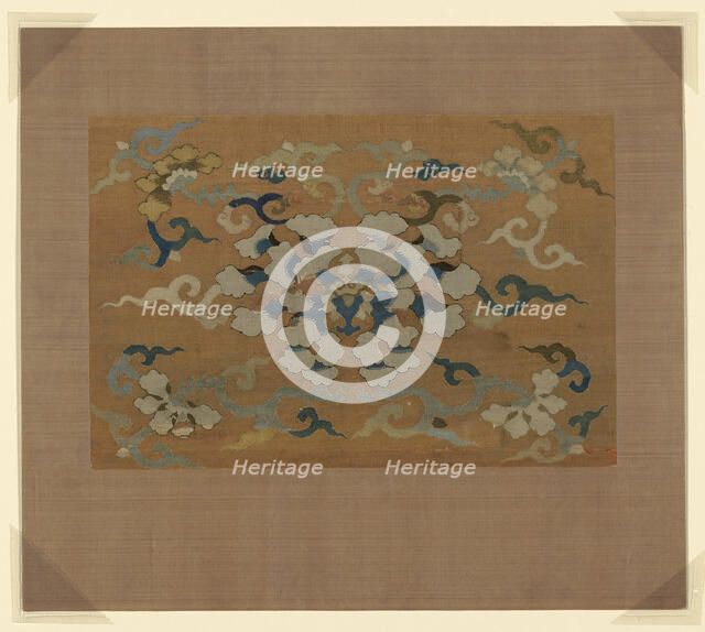 Fragment (From a Chair Strip), China, Qing Dynasty (1644-1911), 1700/50. Creator: Unknown.