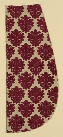 Fragment (From a Chasuble), Italy, 1601/50. Creator: Unknown