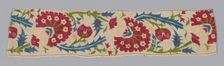 Fragment from a cover or wall hanging, Turkey, 1600-1750. Creator: Unknown
