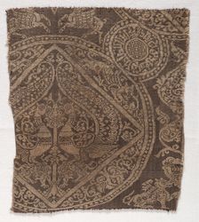 Fragment from a funeral garment or pall, 1649-1955. Creator: Unknown
