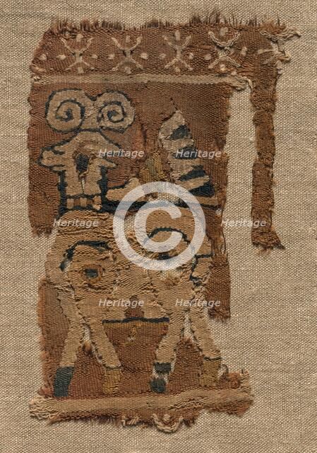 Fragment (from a Garment ?), late 700s - early 800s. Creator: Unknown.