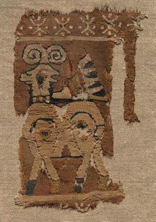 Fragment (from a Garment ?), late 700s - early 800s. Creator: Unknown