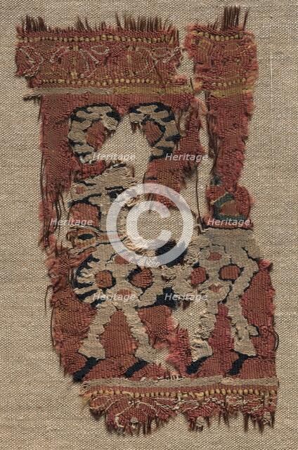 Fragment (from a Garment?), late 700s - early 800s. Creator: Unknown.