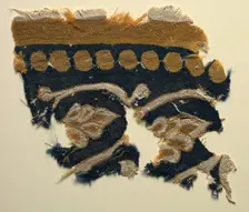 Fragment from a Hanging, 800s. Creator: Unknown