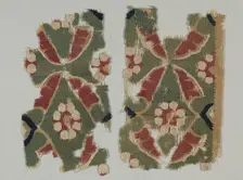 Fragment from a Large Hanging, 800s - 1000s. Creator: Unknown