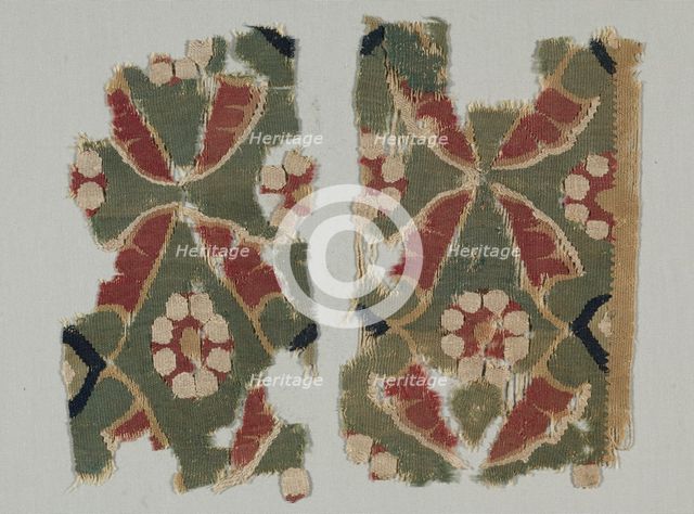 Fragment from a Large Hanging, 800s - 1000s. Creator: Unknown.