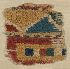 Fragment (from a Large Hanging), Egypt, Roman period (30 B.C.- 641 A.D.), 5th/6th century. Creator: Unknown