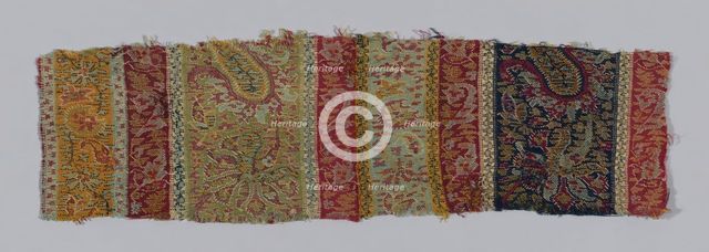Fragment (From a shawl), Iran, 1800/50. Creator: Unknown.