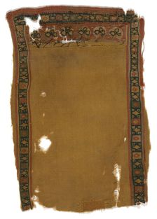 Fragment (From a Tunic), Egypt, Roman period (30 B.C.- 641 A.D.), 5th/6th century. Creator: Unknown