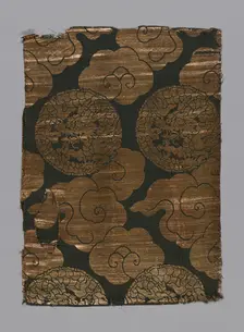 Fragment (From a Temple Hanging), Japan, late Edo period (1789-1868), 1801/25. Creator: Unknown