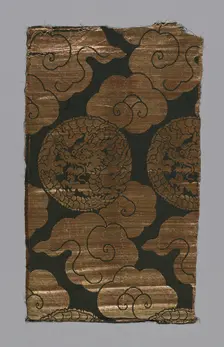 Fragment (From a Temple Hanging), Japan, late Edo period (1789-1868), 1801/25. Creator: Unknown