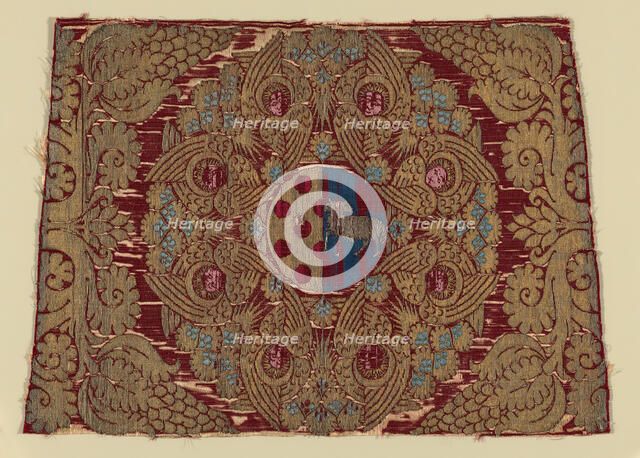 Fragment (From a Vestment), Florence, 15th century. Creator: Unknown.