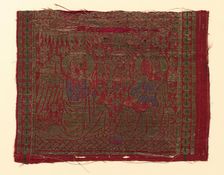 Fragment (From an Orphrey Band), Florence, 1450/1500. Creator: Unknown