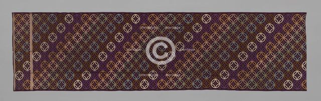 Fragment (From Obi), Japan, Meiji period (1868-1912), 1875/1900. Creator: Unknown.