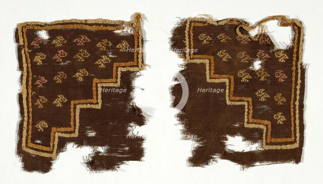 Fragment (From Poncho), Peru, A.D. 1000/1532. Creator: Unknown.