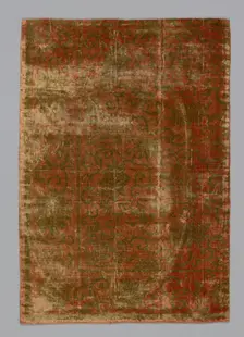 Fragment (Furnishing Fabric), China, Qing dynasty (1644-1911), 1775/1850. Creator: Unknown