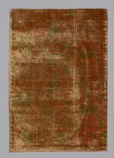 Fragment (Furnishing Fabric), China, Qing dynasty (1644-1911), 1775/1850. Creator: Unknown