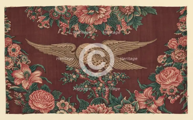 Fragment (Furnishing Fabric), England, 1830/40. Creator: Unknown.