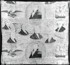 Fragment (Furnishing Fabric), England or United States, c. 1837. Creator: Unknown