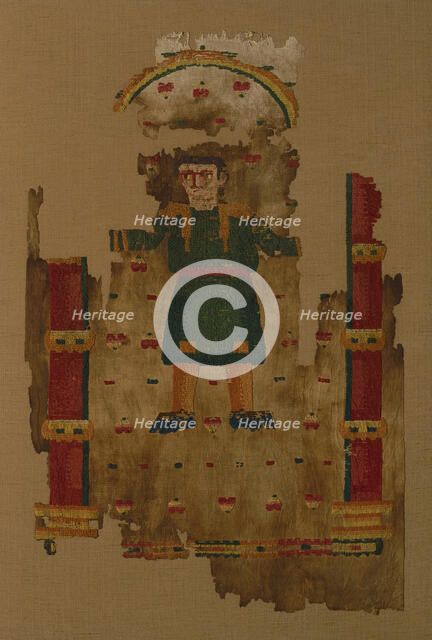 Fragment (Hanging), Egypt, Roman period (30 B.C.- 641 A.D.), 5th/6th century. Creator: Unknown.