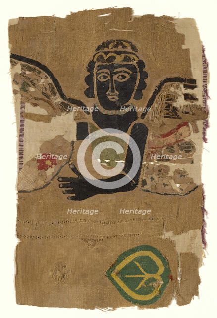 Fragment (Hanging), Egypt, Roman period (30 B.C.-641 A.D.), 5th/6th century. Creator: Unknown.
