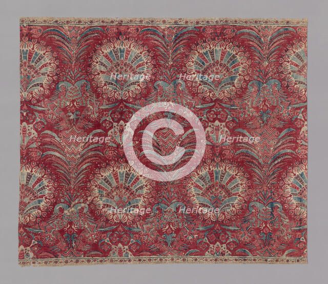 Fragment, India, c. 1730/50. Creator: Unknown.