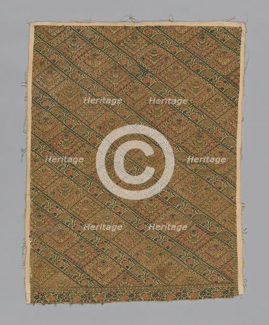 Fragment, Iran, 19th century. Creator: Unknown.