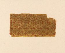 Fragment, Italy, 1360/80. Creator: Unknown