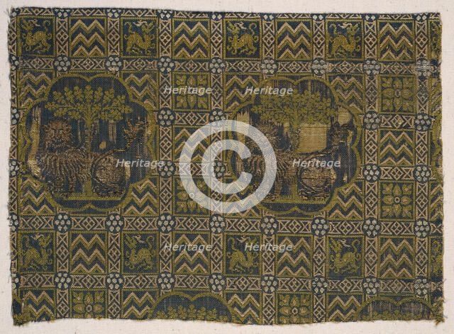 Fragment, Italy, 13th/14th century. Creator: Unknown.