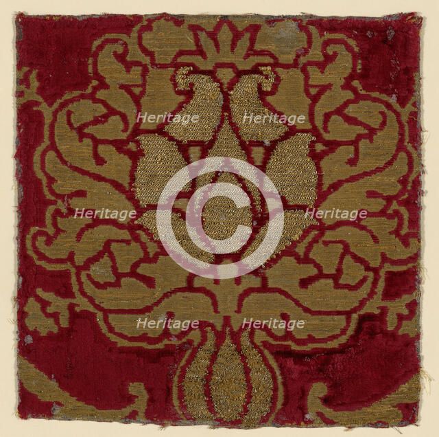 Fragment, Italy, 1450/1500. Creator: Unknown.