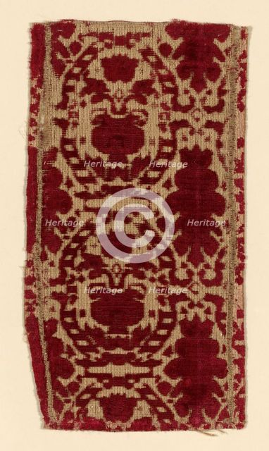 Fragment, Italy, 1575/1600. Creator: Unknown.