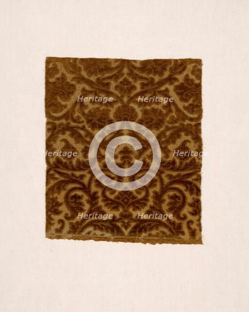 Fragment, Italy, 1575/1600. Creator: Unknown.