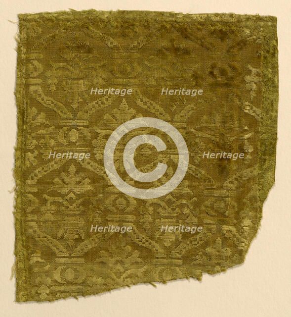 Fragment, Italy, 1575/1600. Creator: Unknown.